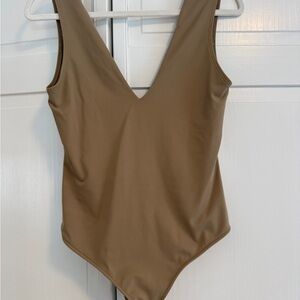 Free People V-neck Bodysuit